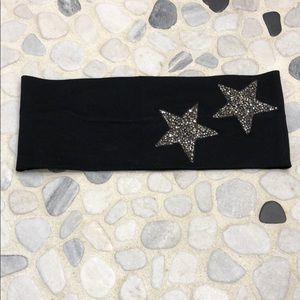 ⚡️❤️Black hairband with stars